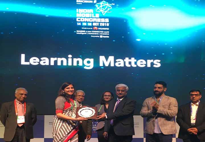 Innovative Digital Education award India Mobile Congress